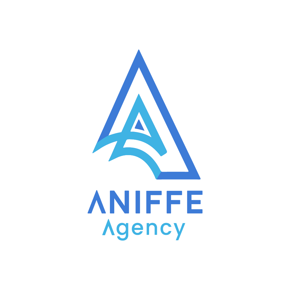 Aniffe Agency logo (blue)